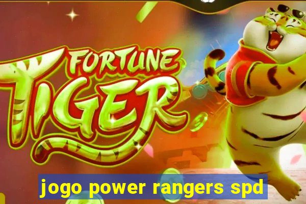 jogo power rangers spd